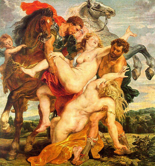 Peter Paul Rubens The Rape of the Daughters of Leucippus Germany oil painting art